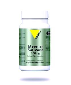 Myrtille sauvage 100 mg, 60 gélules